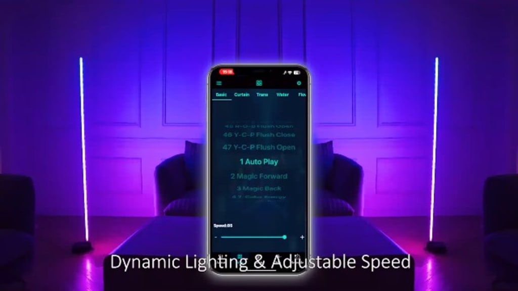 Smart AI Corner Lamp